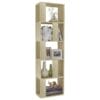 Book Cabinet/Room Divider Sonoma Oak 45x24x159 cm Chipboard