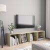 Book Cabinet/TV Cabinet Sonoma Oak 143x30x36 cm