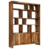 Bookshelf Solid Sheesham Wood 150x35x200 cm