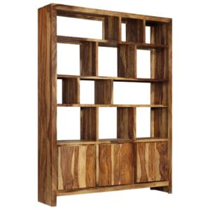 Bookshelf Solid Sheesham Wood 150x35x200 cm