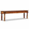 Jali Style Bench Solid Sheesham Wood 160x35x45 cm