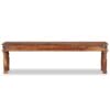 Jali Style Bench Solid Sheesham Wood 160x35x45 cm