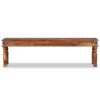 Jali Style Bench Solid Sheesham Wood 160x35x45 cm