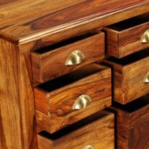 Chest of Drawer 162x40x85 cm Solid Sheesham Wood