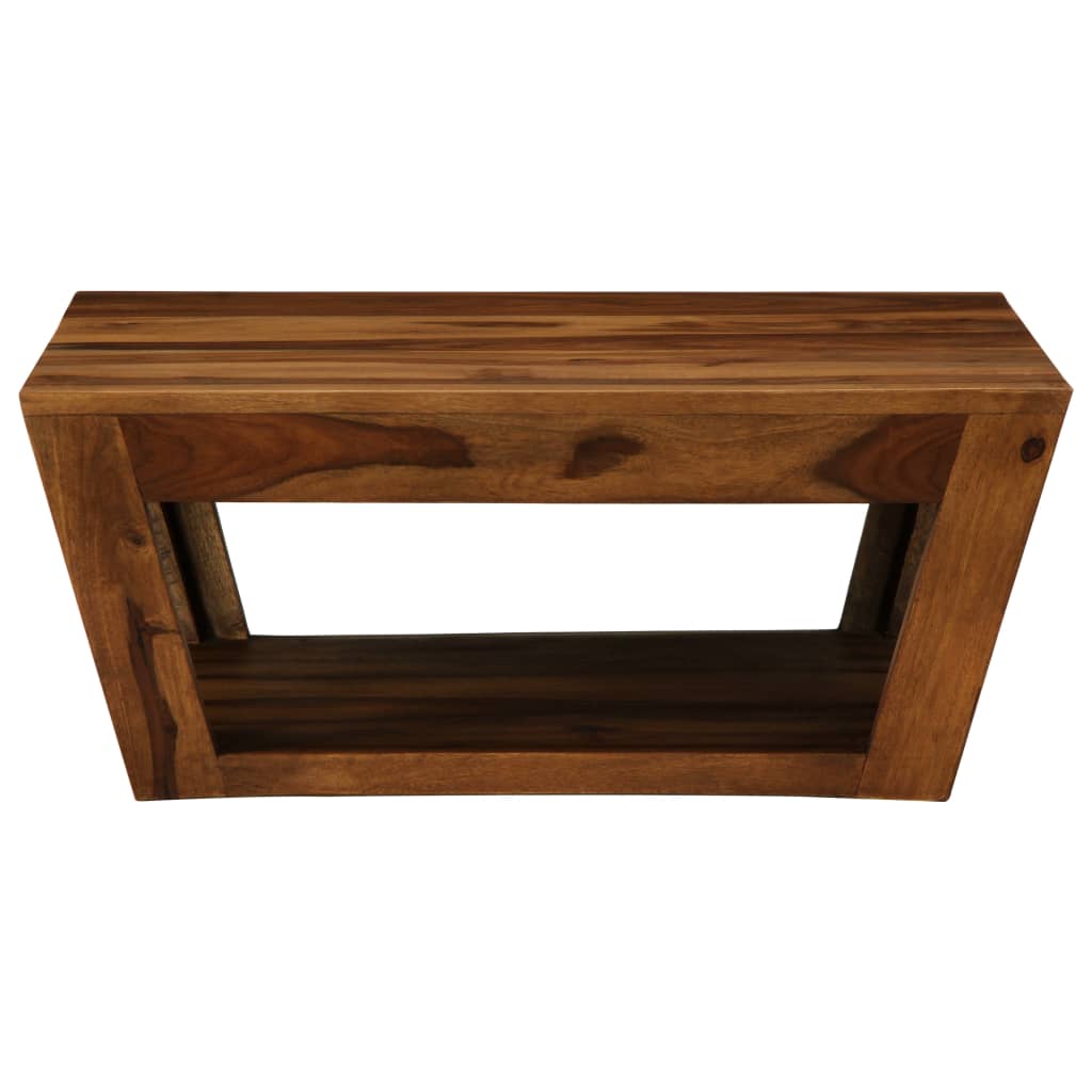Coffee Table 70x70x28 cm Solid Sheesham Wood