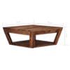 Coffee Table 70x70x28 cm Solid Sheesham Wood