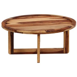 Coffee Table 80x35 cm Solid Sheesham Wood