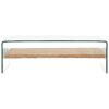 Coffee Table Clear 98x45x31 cm Tempered Glass