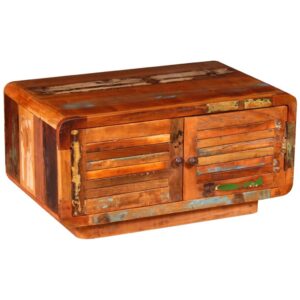 Coffee Table Solid Reclaimed Wood 80x50x40 cm