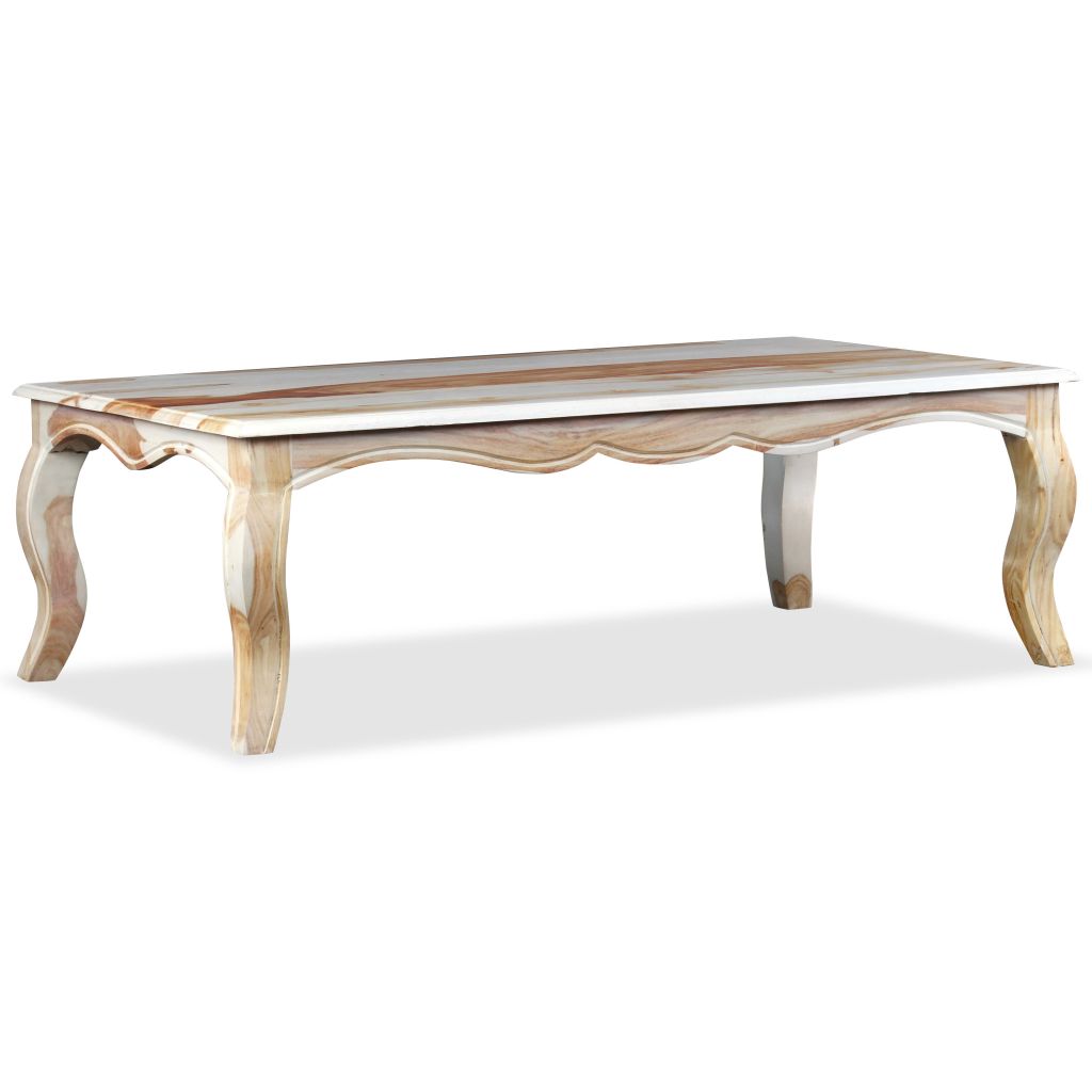 Coffee Table Solid Sheesham Wood 110x60x35 cm