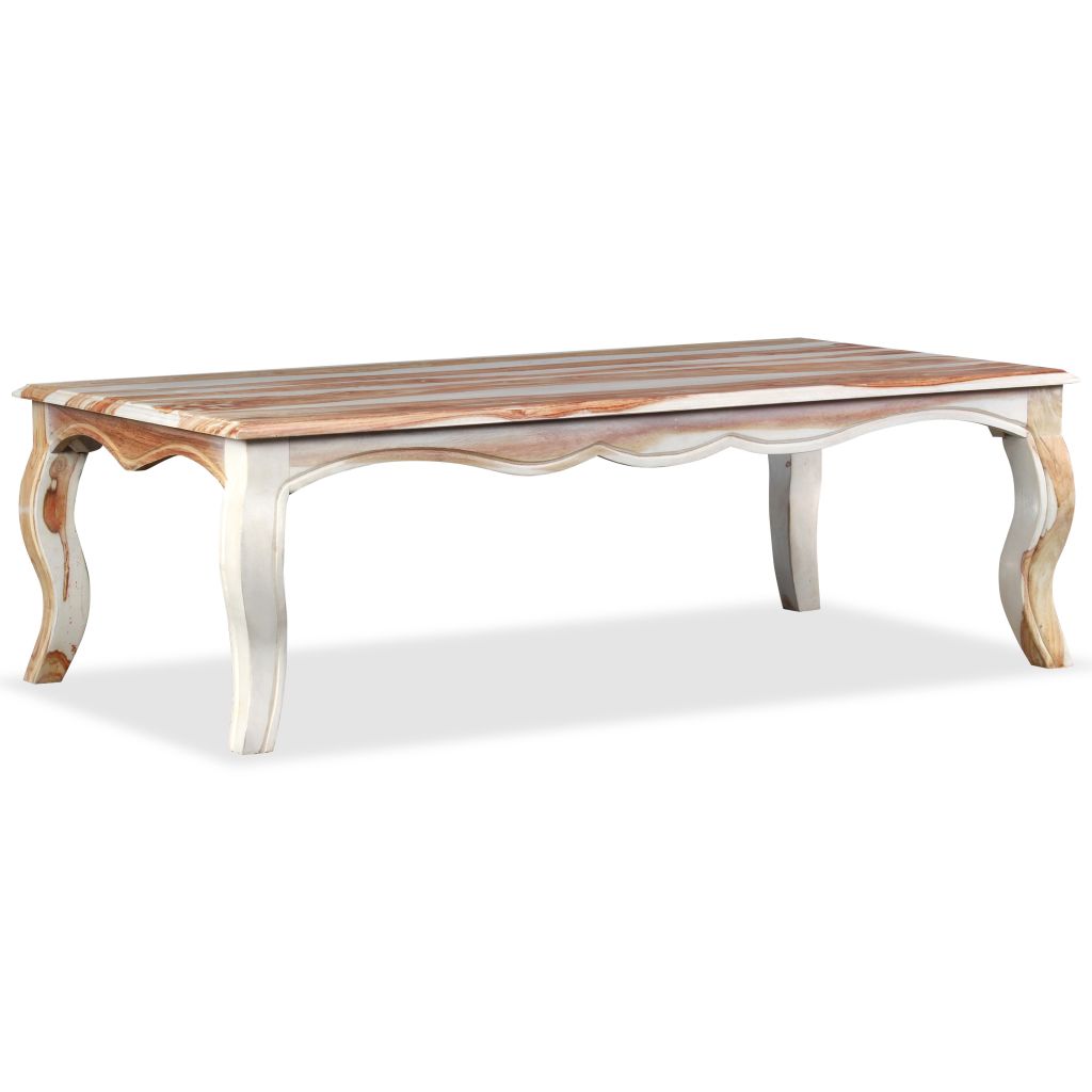 Coffee Table Solid Sheesham Wood 110x60x35 cm
