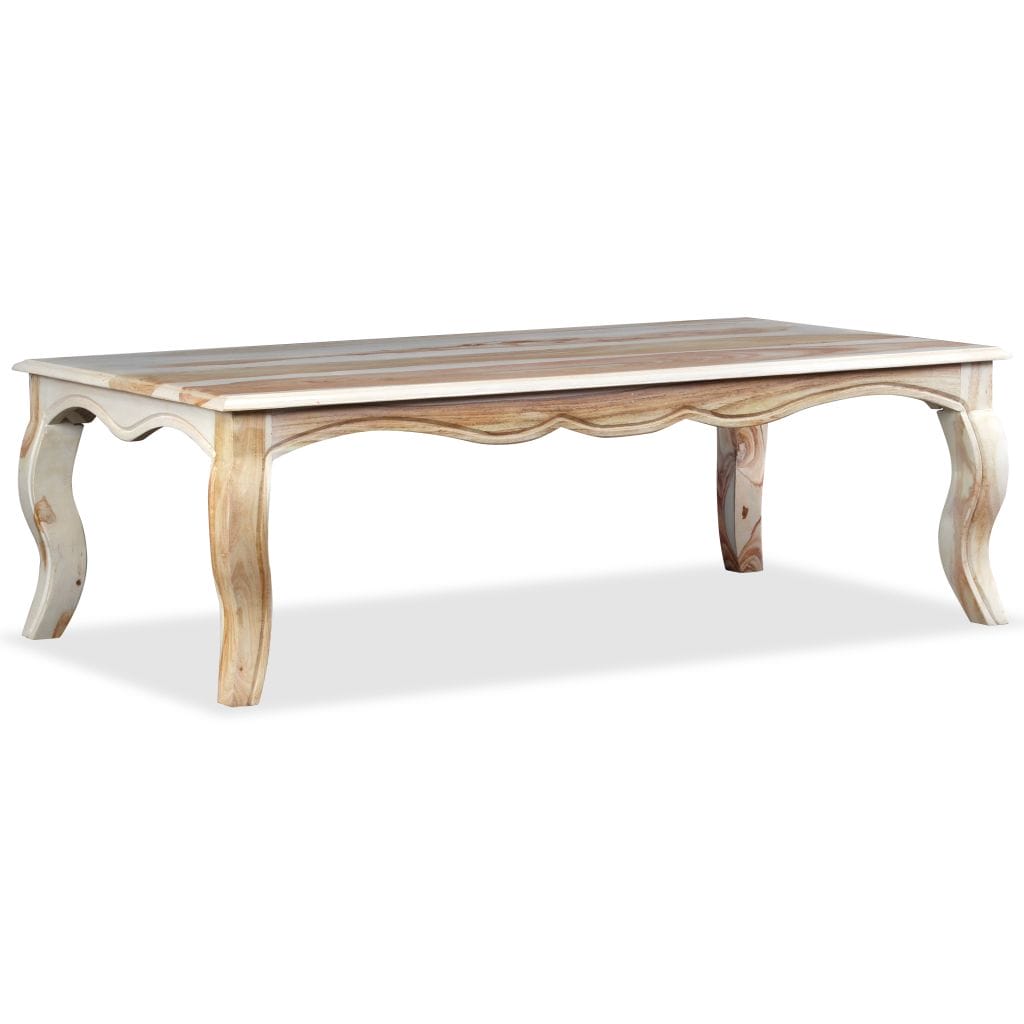 Coffee Table Solid Sheesham Wood 110x60x35 cm