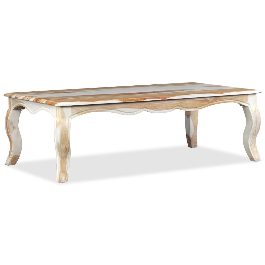 Coffee Table Solid Sheesham Wood 110x60x35 cm