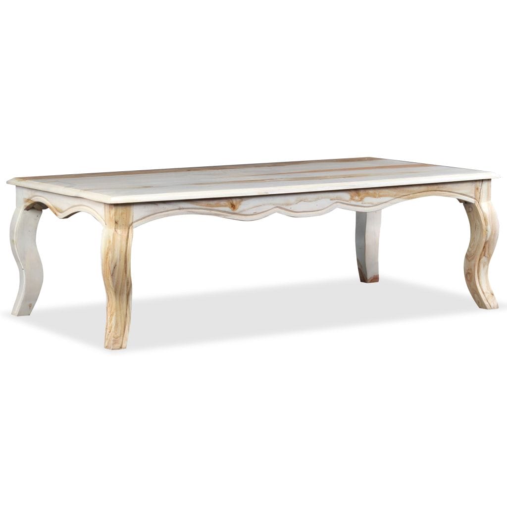 Coffee Table Solid Sheesham Wood 110x60x35 cm