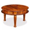 Coffee Table Solid Sheesham Wood 70x70x40 cm
