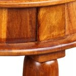 Coffee Table Solid Sheesham Wood 70x70x40 cm 3