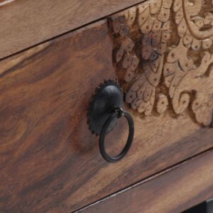 Coffee Table Solid Sheesham Wood 90x50x35 cm