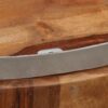 Coffee Table Solid Sheesham Wood and Steel 68 cm