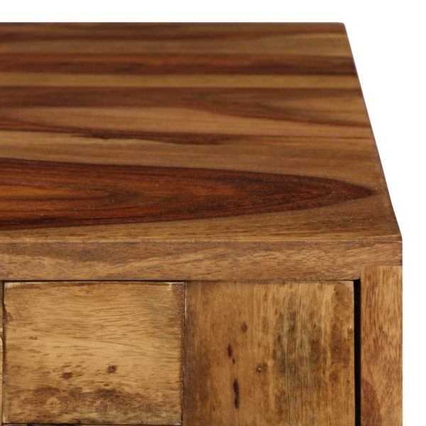 Coffee Table Solid Sheesham Wood with Honey Finish 110x50x37 cm