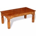 Coffee Table Solid Wood 110x60x45 cm 3