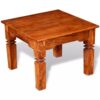 Coffee Table Solid Wood 60x60x45 cm