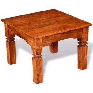 Coffee Table Solid Wood 60x60x45 cm