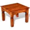 Coffee Table Solid Wood 60x60x45 cm