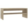 Coffee Table Sonoma Oak 100x40x40 cm Chipboard