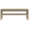 Coffee Table Sonoma Oak 100x40x40 cm Chipboard