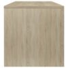 Coffee Table Sonoma Oak 100x40x40 cm Chipboard