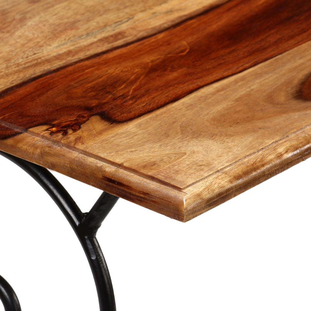Console Table Solid Sheesham Wood 100x40x75 cm