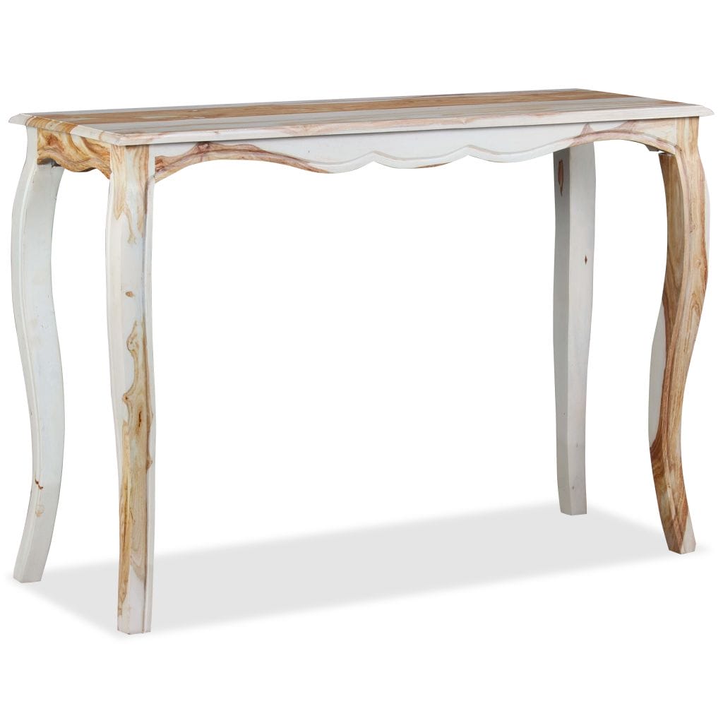 Console Table Solid Sheesham Wood 110x40x76 cm