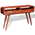 Console Table Solid Sheesham Wood 120x30x75 cm 3