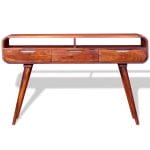 Console Table Solid Sheesham Wood 120x30x75 cm 6