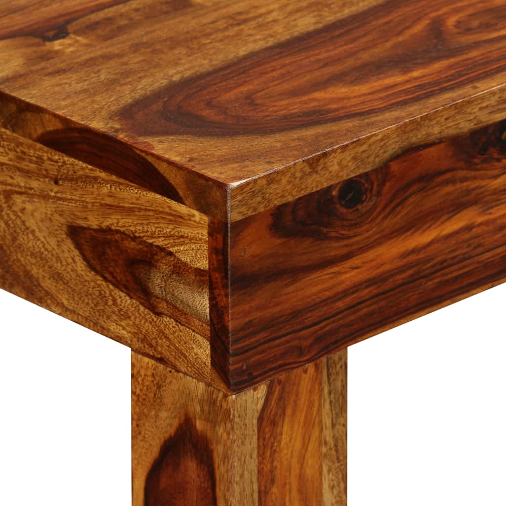 Console Table Solid Sheesham Wood 120x35x75 cm
