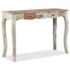 Console Table with 3 Drawers Solid Sheesham Wood 110x40x76 cm