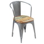 Dining Chairs 2 pcs Solid Reclaimed Wood 51x52x80 cm 6