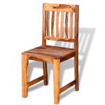 Dining Chairs 4 pcs Solid Sheesham Wood 5