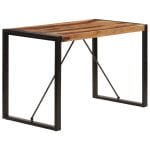 Dining Table 120x60x76 cm Solid Sheesham Wood 4