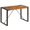 Dining Table 120x60x76 cm Solid Sheesham Wood
