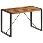 Dining Table 120x60x76 cm Solid Sheesham Wood 1