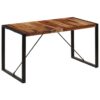 Dining Table 140x70x75 cm Solid Sheesham Wood