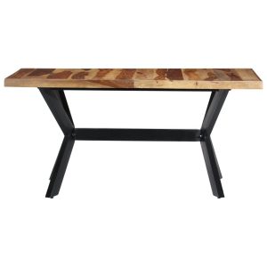 Dining Table 140x70x75 cm Solid Sheesham Wood