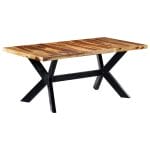 Dining Table 180x90x75 cm Solid Sheesham Wood 6