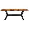 Dining Table 200x100x75 cm Solid Sheesham Wood