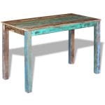Dining Table Solid Reclaimed Wood 115x60x76 cm 2