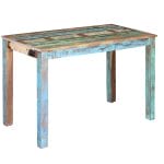 Dining Table Solid Reclaimed Wood 115x60x76 cm 1