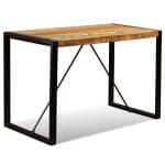 Dining Table Solid Reclaimed Wood 120 cm 5