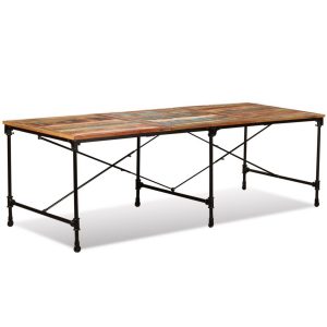Dining Table Solid Reclaimed Wood 240 Cm