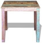 Dining Table Solid Reclaimed Wood 80x82x76 cm 6